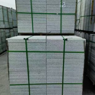 德州 芝麻白火烧，园林广场市政工程地铺石，1.8~5.0厚均有现货