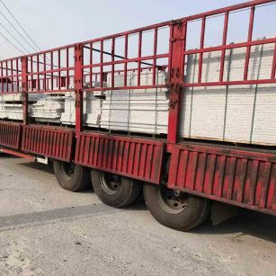 德州 白麻荔枝面外墙干挂，工厂装车日常