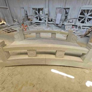 德州 芝麻灰花岗岩异形加工-拱桥，石桥