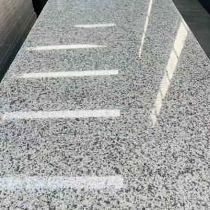 德州 白麻花岗岩光面毛板