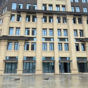 德州 黄金麻花岗岩荔枝面小区外墙干挂