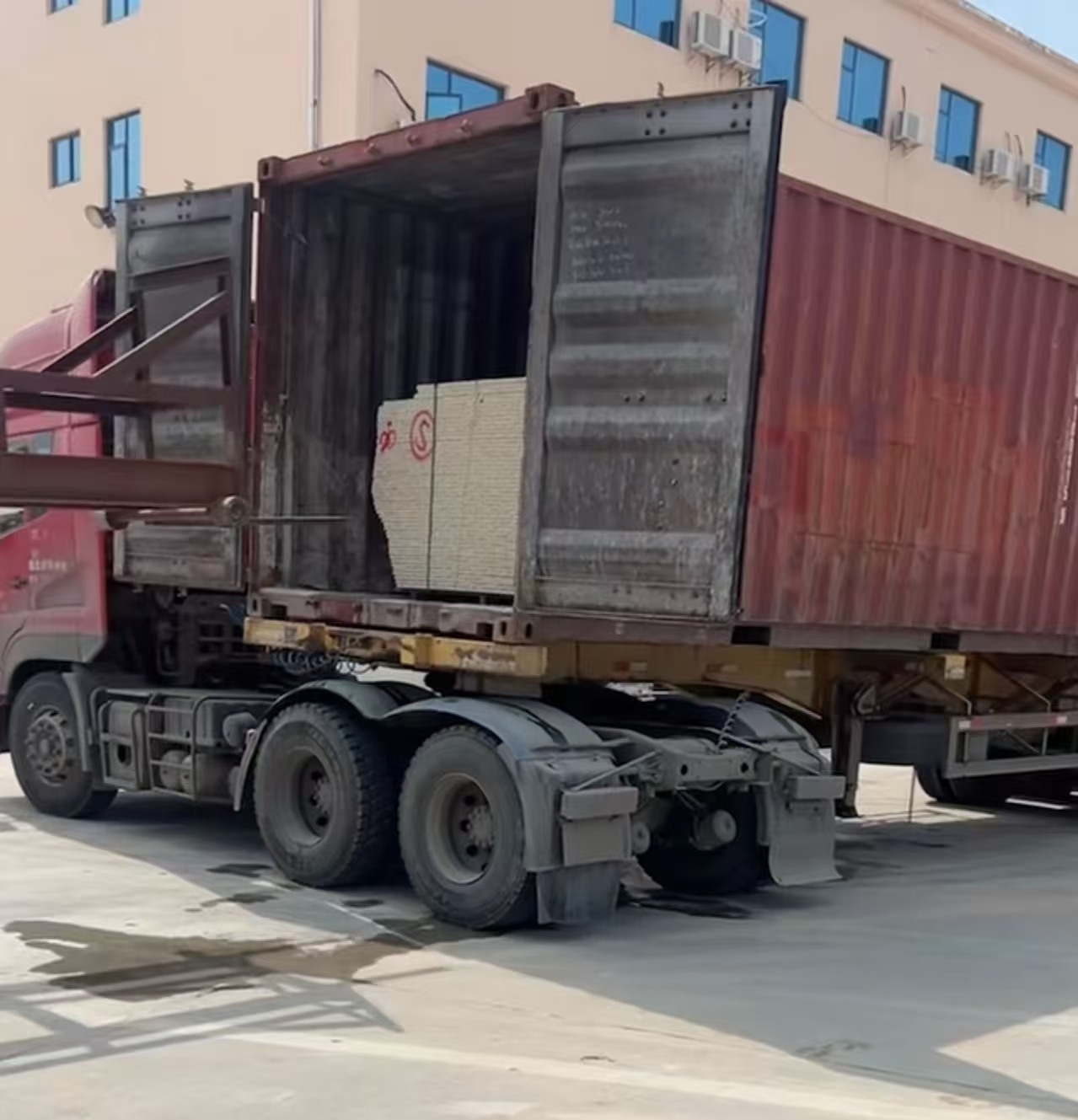 德州 黄金麻荔枝面毛板