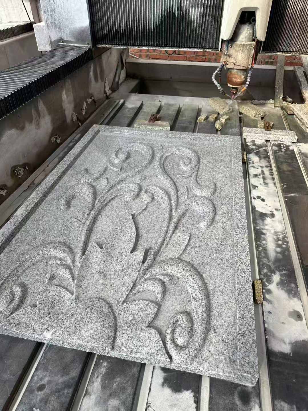 德州 白麻别墅干挂雕花板