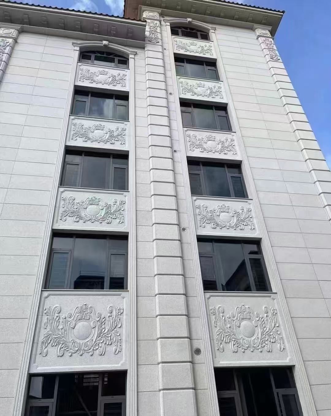 德州 白麻荔枝面花岗岩别墅外墙干挂