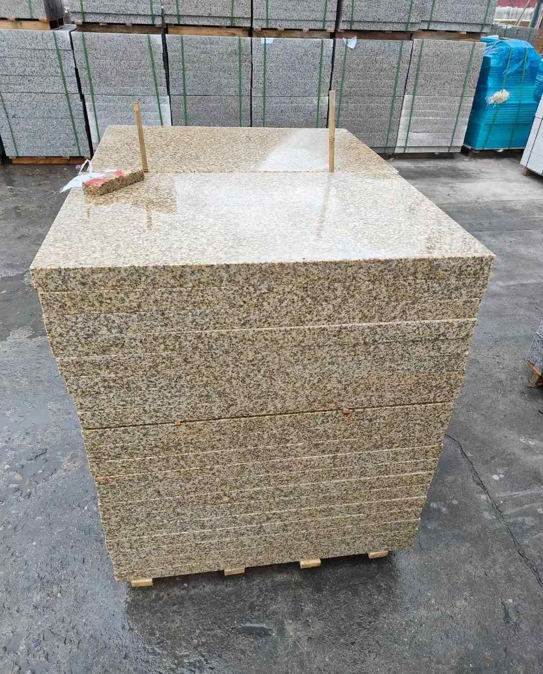 德州 湖北黄金麻花岗岩石材荔枝面外墙石材