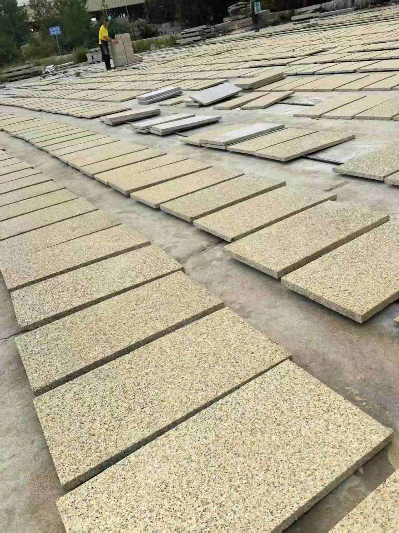 德州 黄金麻荔枝地铺石面排板