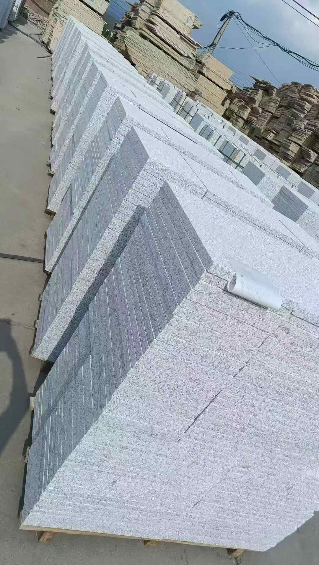 德州 白麻荔枝面花岗岩地铺石