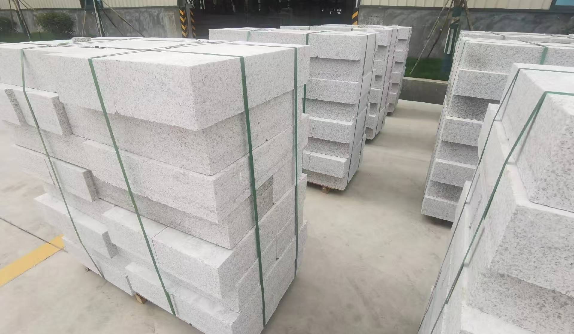 德州 白麻花岗岩路沿石，立缘石，平缘石，路牙石，道牙石，马路牙子等