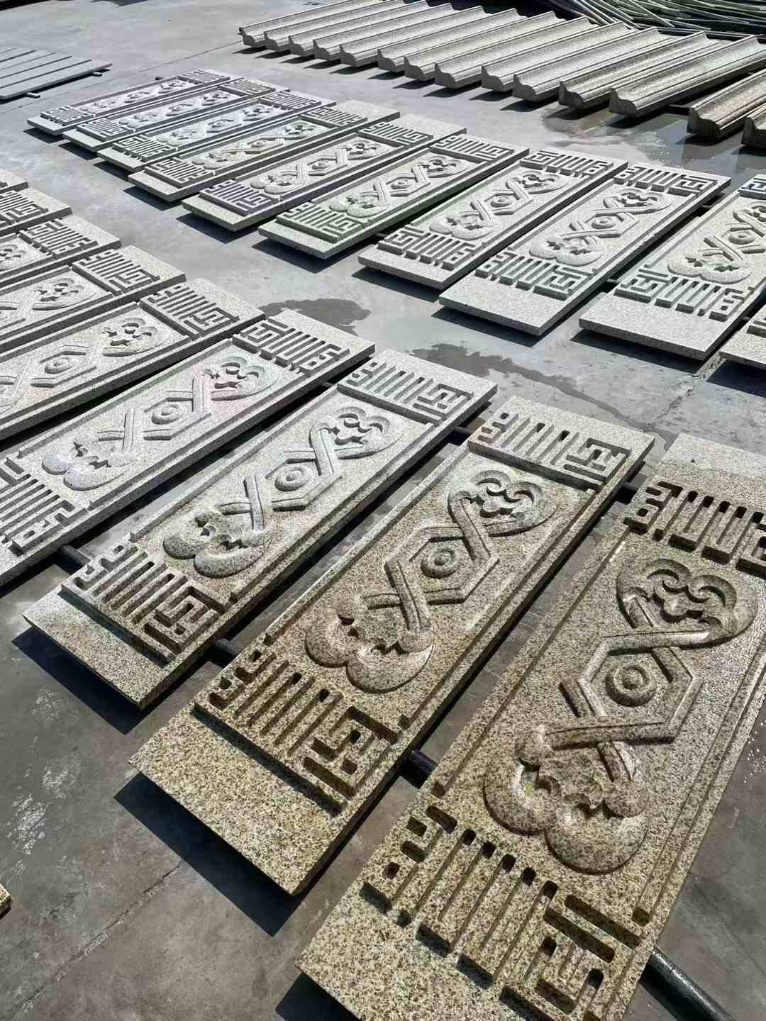 德州 黄金麻花岗岩外墙雕刻板