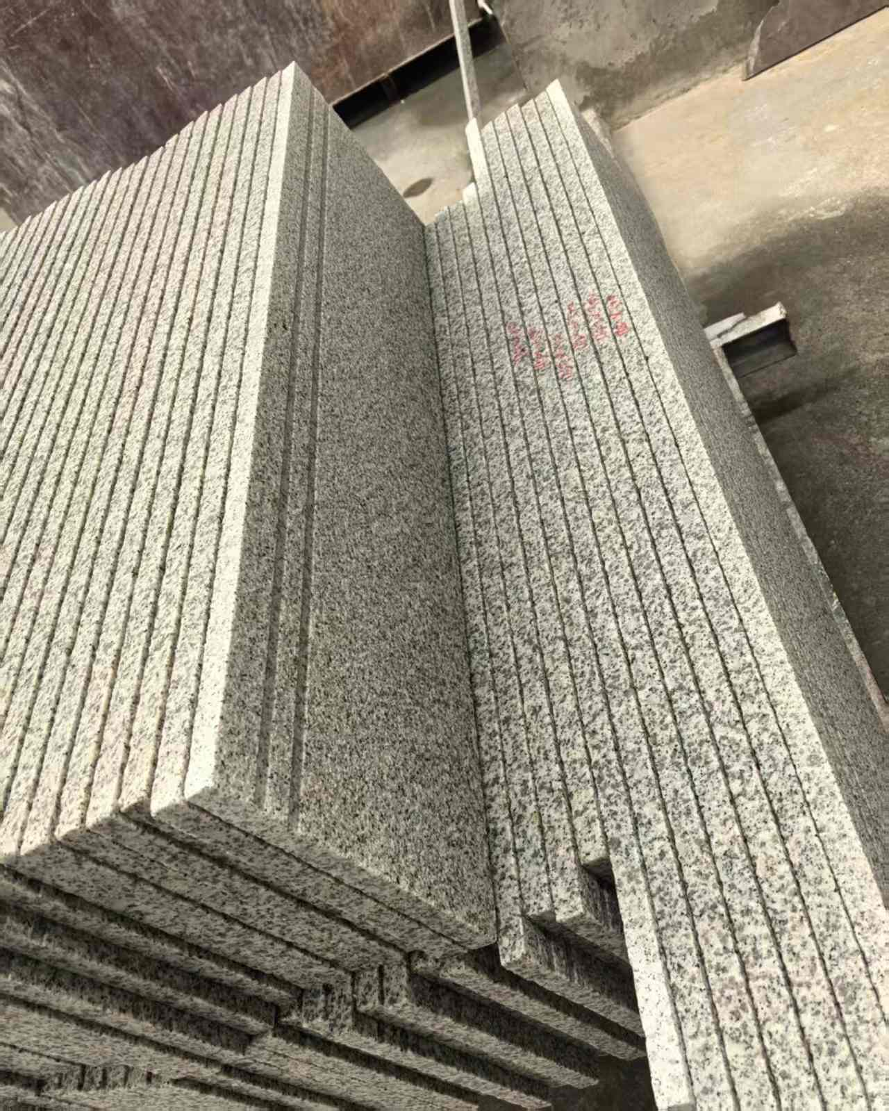 德州 白麻荔枝面花岗岩楼梯踏步